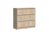 Комод Челси 800 3 ящика (сонома) Комод Челси 800 3 ящика (сонома)