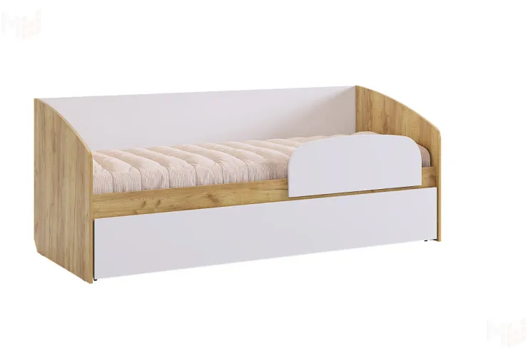 Кровать Форсаж дуб крафт золотой/белый Кровать Форсаж дуб крафт золотой/белый