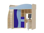 Кровать чердак Омега 9 МДФ Кровать чердак Омега 9 МДФ