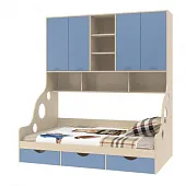 Кровать с антресолью Дельта 21.01 Кровать с антресолью Дельта 21.01