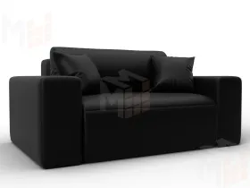 Кресло Лига-036 НПБ ( GRIFON 18 черный )