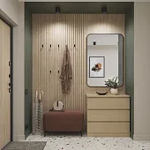 S00227 Варма 3 комод 80х77х40 шпон дуб, беленый