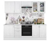 Кухня Принцесса 2,4 м с витриной Кухня Принцесса 2,4 м с витриной