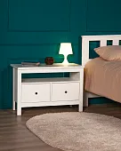 2.08.03.080.1 САГА тумба 2 ящика белая RU