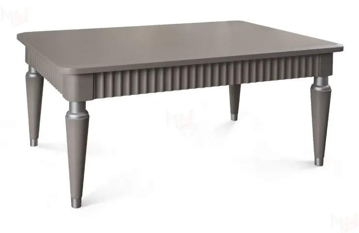 Столик прямоугольный  Гравита серый камень Столик прямоугольный  Гравита серый камень