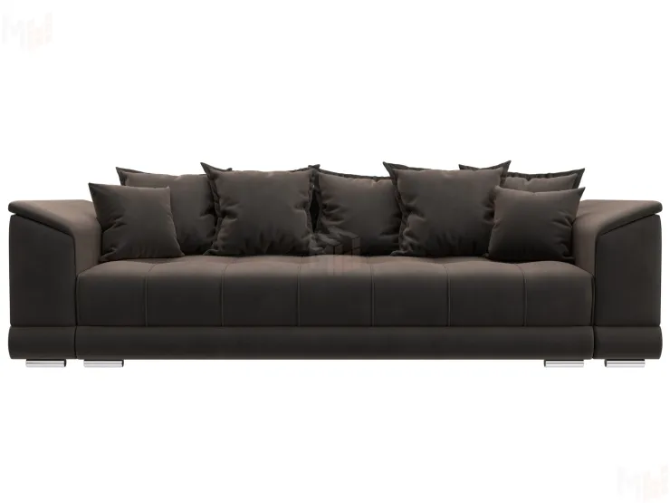 Диван прямой НордСтар НПБ ( SEVEN 727 коричневый )