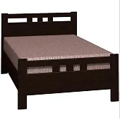 Кровать Вероника-2 90*200 (орех темный) Кровать Вероника-2 90*200 (орех темный)