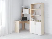 Стол компьютерный Квартет-12 со стеллажом Стол компьютерный Квартет-12 со стеллажом