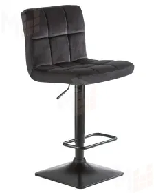 Стул барный DOBRIN DOMINIC (черный велюр (MJ9-101))