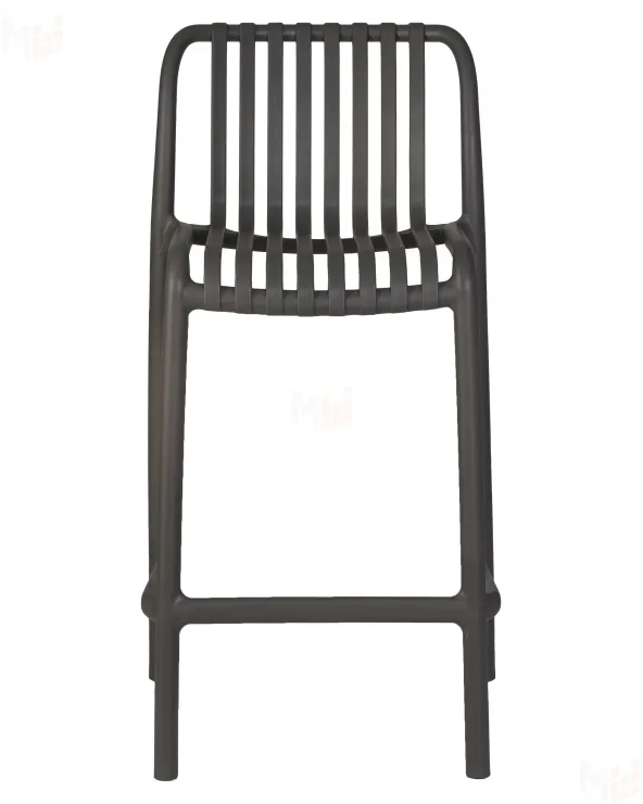 Стул полубарный DOBRIN CHLOE (темно-серый)