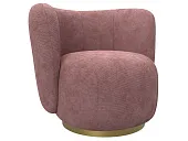 Кресло Лига-072 ( шеннил CRUZ 63 розовый )