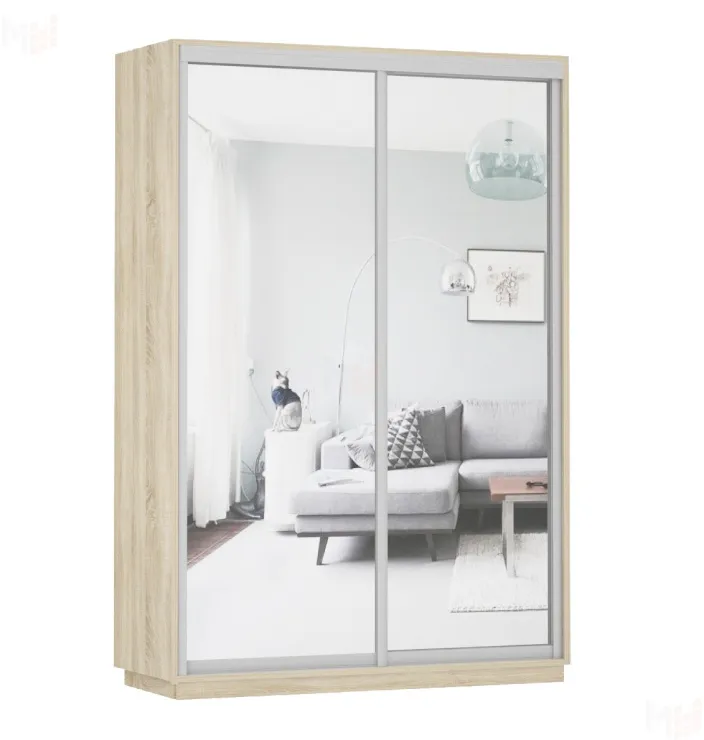 Шкаф-купе Экспенс дуо 1200 (выс. 2400)