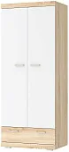 Шкаф СОНАТА ШС-900 с полками Дуб Сонома-Белый глянец Шкаф СОНАТА ШС-900 с полками Дуб Сонома-Белый глянец