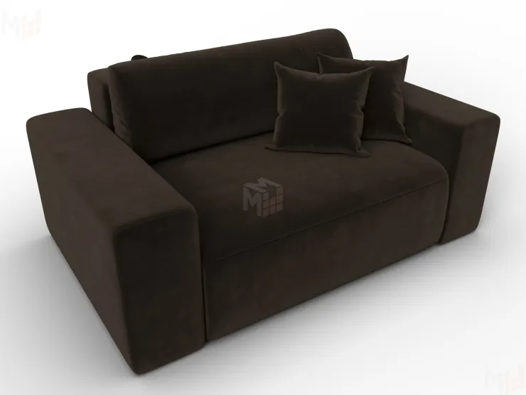 Кресло Лига-036 НПБ ( Коричневый )