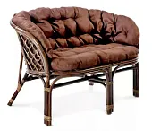 Диван из ротанга "Багама" подушки полные