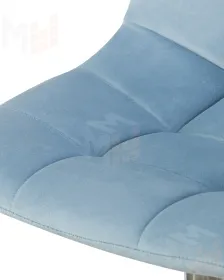 Стул барный DOBRIN TAILOR (пудрово-голубой велюр (MJ9-74))