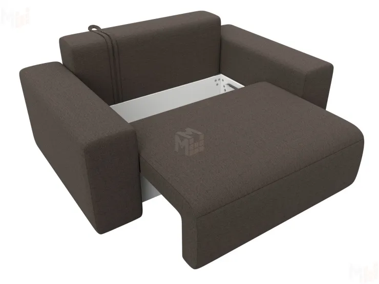 Кресло Лига-036 НПБ ( Амур коричневый )