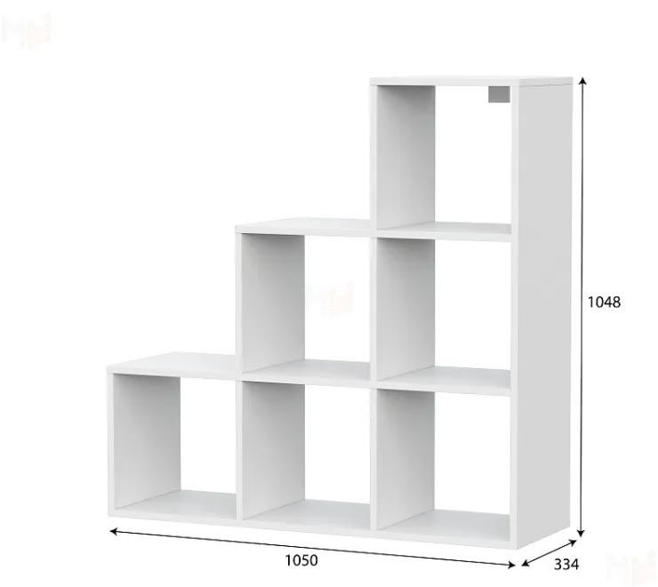 Стеллаж (лесенка) Токио Белый текстурный