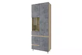 Шкаф  со стеклом Киото 339.02 Шкаф  со стеклом Киото 339.02
