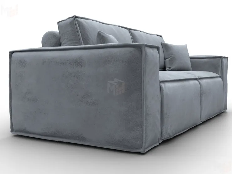 Диван прямой Лига-081 НПБ ( TOWER 10 серый )