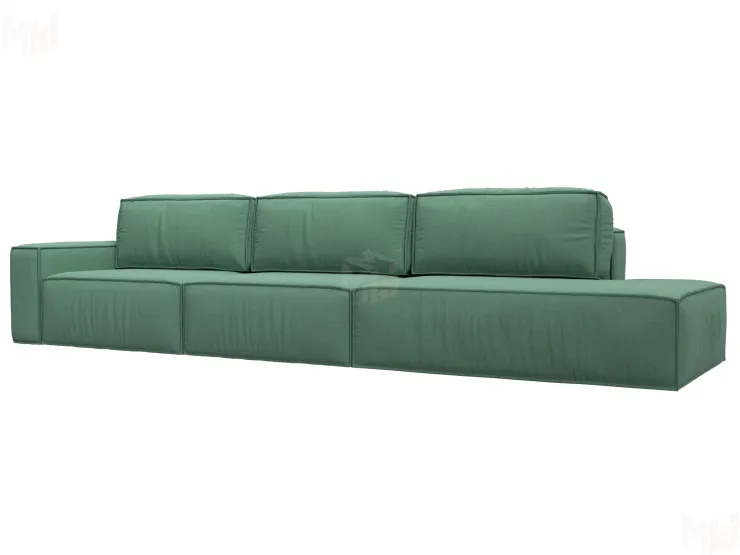 Диван прямой Прага Модерн Лонг подлокотник слева