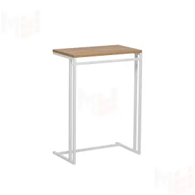 Стол приставной Leset Стилвуд 1 (Белый/Дуб крафт золотой)