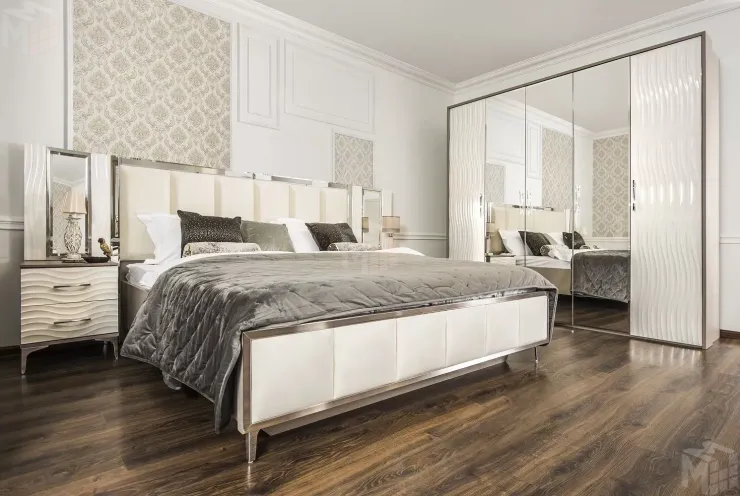 Кровать Гравита 180x200 см белый глянец Кровать Гравита 180x200 см белый глянец