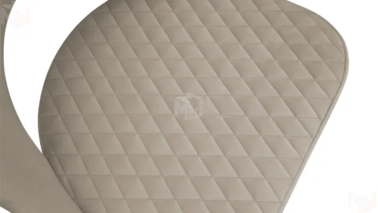 Стул Гэтсби К1К Белый матовый, Велюр Confetti Smoke Стул Гэтсби К1К Белый матовый, Велюр Confetti Smoke