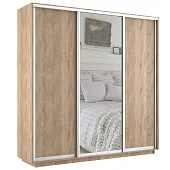 Шкаф-купе Экспресс трио 1 зеркало 1800 (сонома)