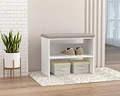 Обувница мягкая 600 - Белый/Бежевый 