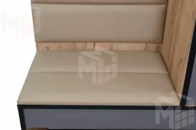 Прихожая Ольга-Лофт 2 Дуб Крафт Золотой/Темно-Серый