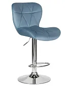 Стул барный DOBRIN BARNY (пудрово-голубой велюр (MJ9-74))