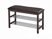 Обувница-скамья SR-0628 (Коричневая искусств. кожа) Обувница-скамья SR-0628 (Коричневая искусств. кожа)