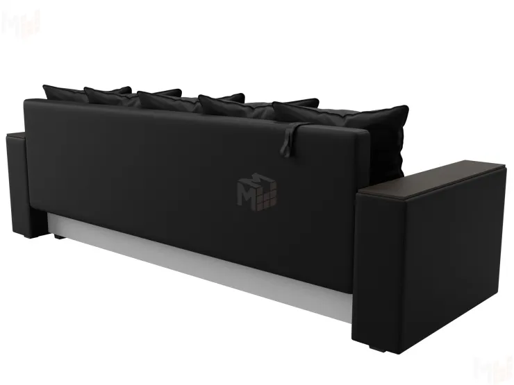 Диван прямой Дубай Лайт ( Черный )