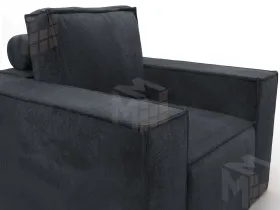 Кресло Лига-081 НПБ ( TOWER 11 темно-серый )