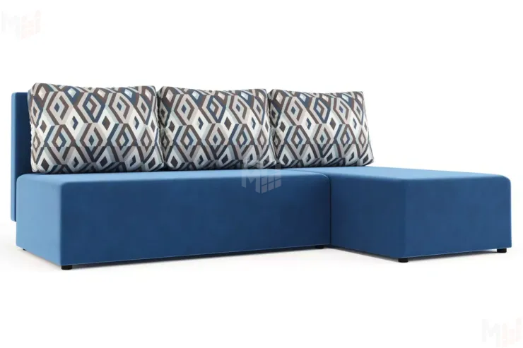 Угловой диван Рим  Синий