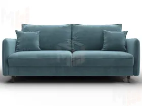 Диван прямой Лига-064 НПБ ( SEVEN 113 бирюзовый )