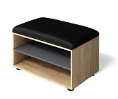 Обувница Мини-Лайт МЛ-8 Дуб крафт золотой/графит Обувница Мини-Лайт МЛ-8 Дуб крафт золотой/графит