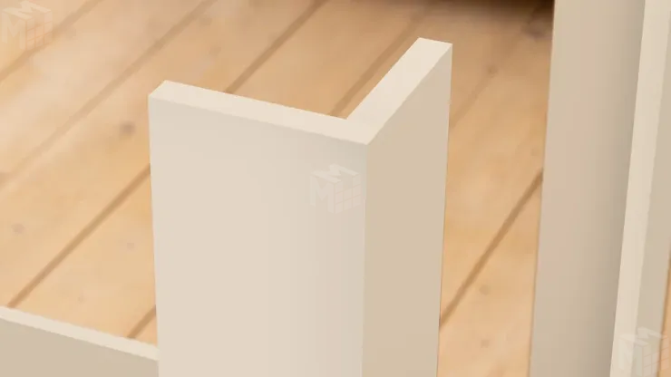 Стол обеденный Промо тип 1 Белый