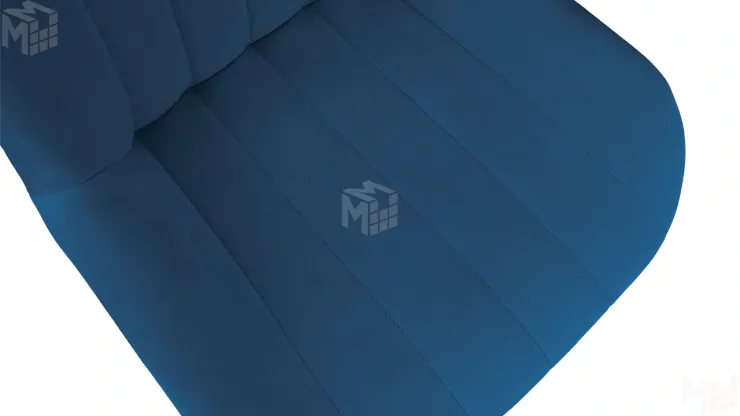 Стул Марвел  К1С Исп. 2 Белый матовый Велюр Confetti  Blue