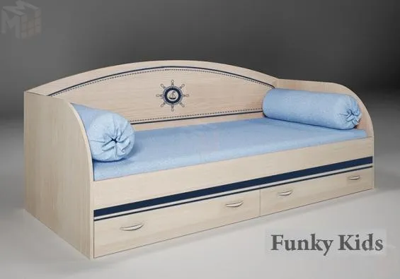 Детская одноярусная кровать Капитан КП-13/7 Детская одноярусная кровать Капитан КП-13/7