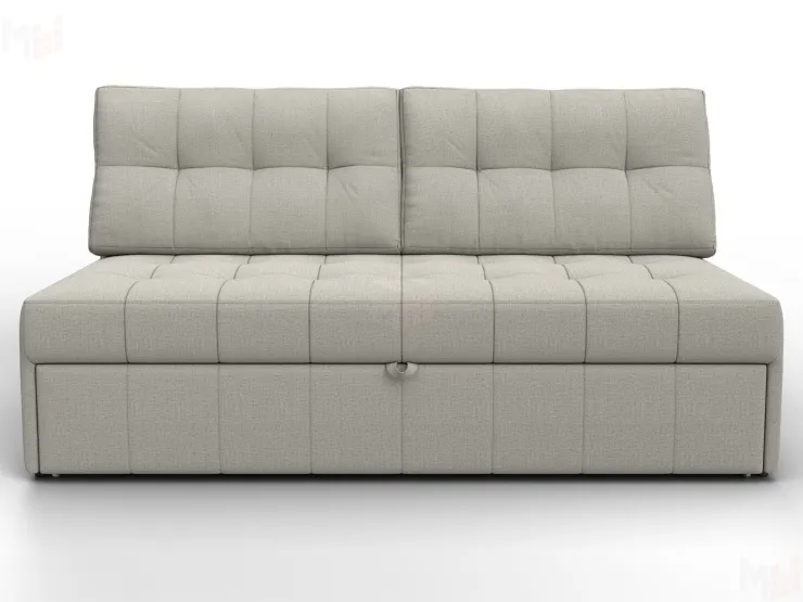 Диван прямой Лига-107 (160) ( Амур 02 бежевый )