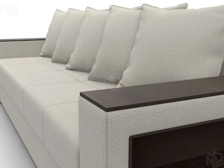 Диван прямой Дубай Лайт ( Бежевый )