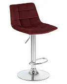 Стул барный DOBRIN TAILOR (винный велюр (MJ9-35))