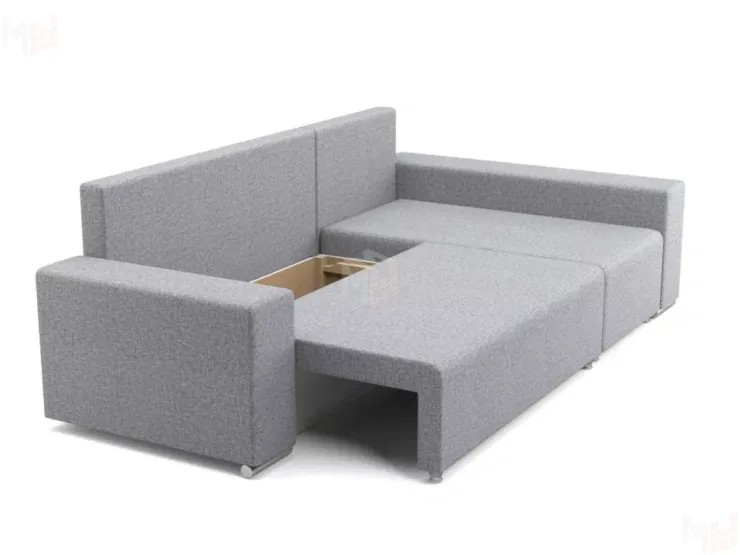 Угловой диван-кровать Маркиз Серый