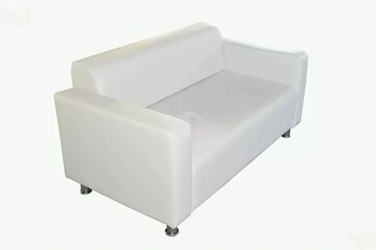  Диван Блэк нераскладной Остин Уайт 145 см