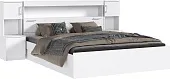 Кровать Бася с надстройкой 1,6 (белая) Кровать Бася с надстройкой 1,6 (белая)