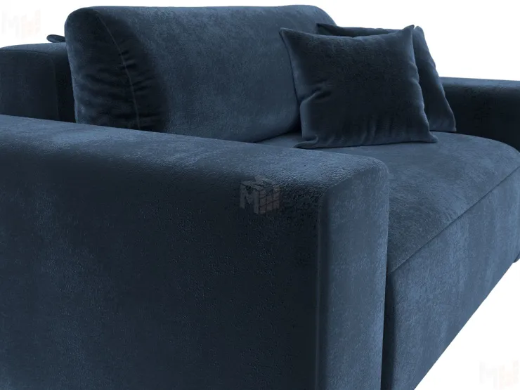 Кресло Лига-036 НПБ ( TOWER 13 синий )