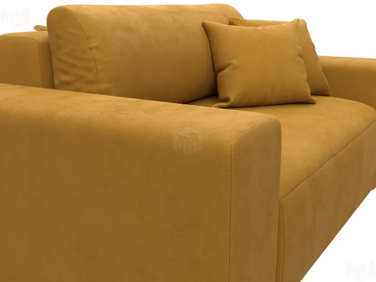 Кресло Лига-036 НПБ ( BRUT 10 желтый )