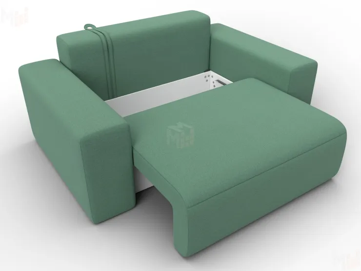 Кресло Лига-036 НПБ ( Амур зеленый )